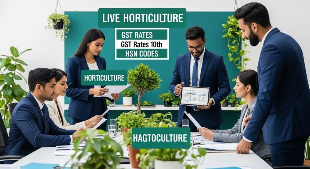 A Complete Guide to GST Rates and HSN Codes for Live Plants