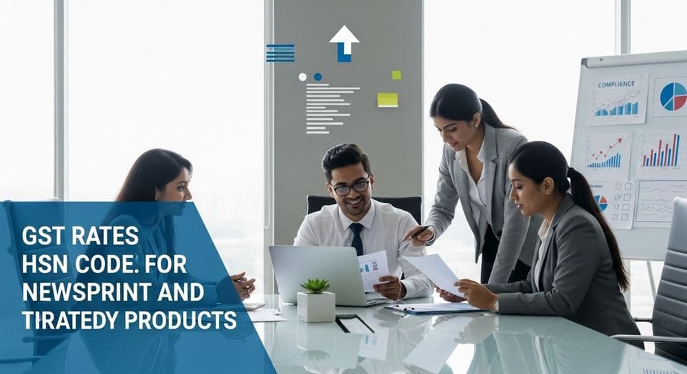 Understanding GST Rates and HSN Codes for Newsprint